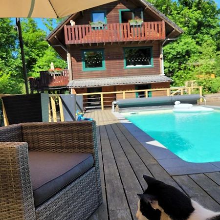 Le Chalet Du Cerf - Chambre D'Hote 索姆勒兹 外观 照片